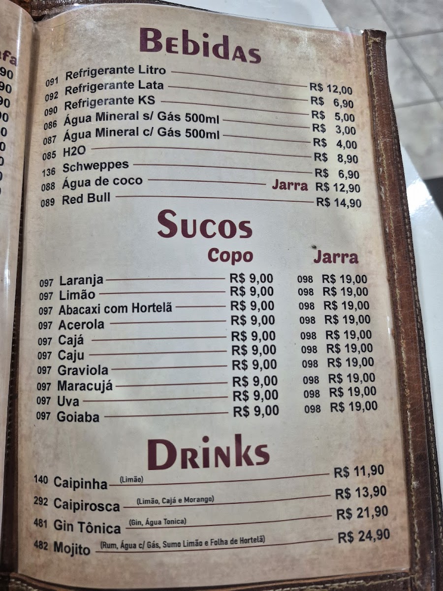 Menu O Bodão Bar E Restaurante-2