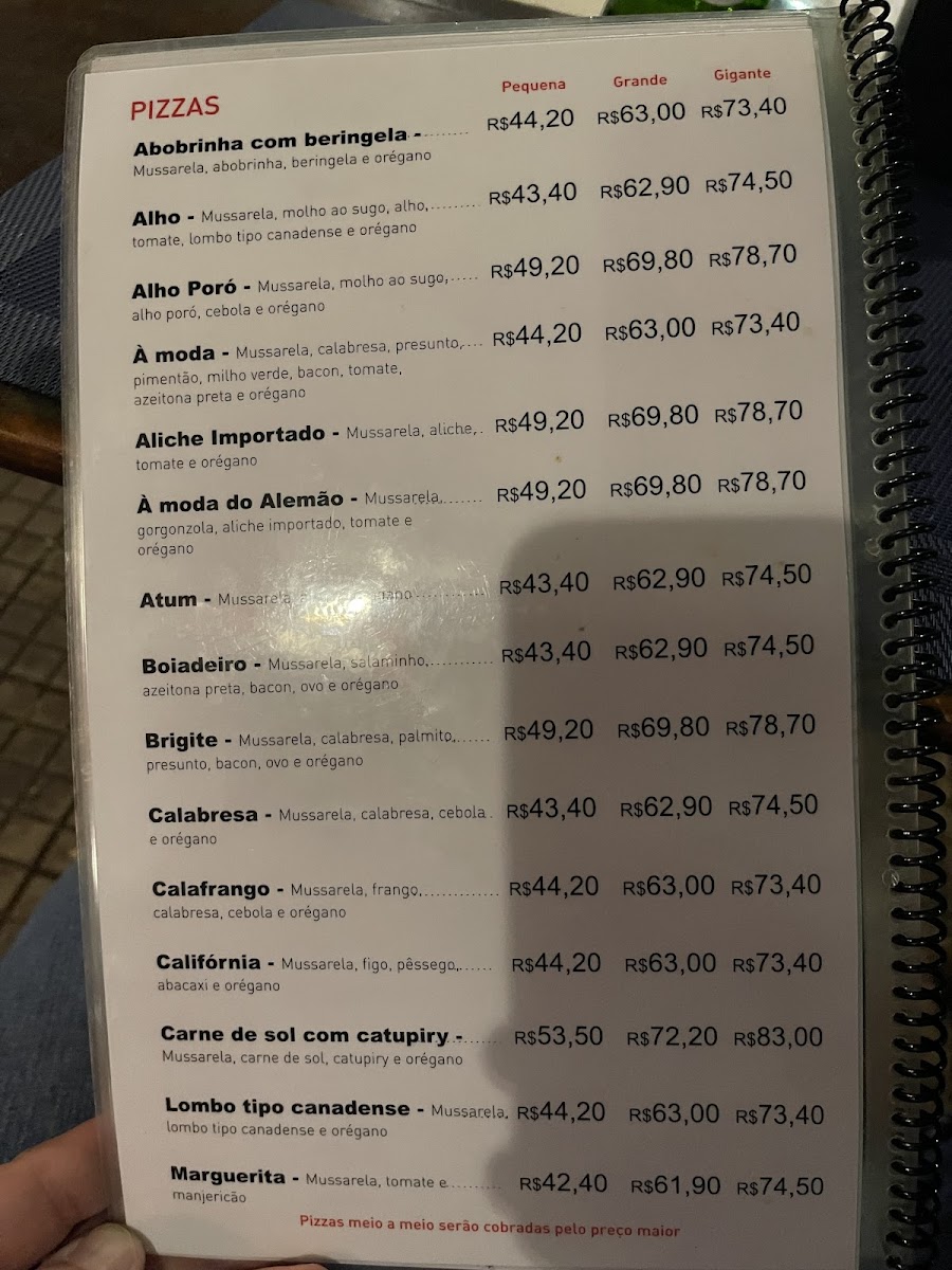 Menu O Boiadeiro Restaurante E Pizzaria-2