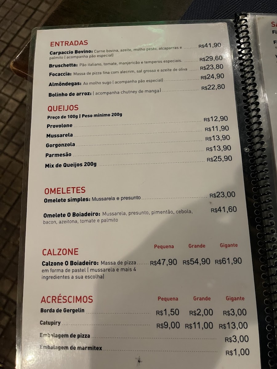 Menu O Boiadeiro Restaurante E Pizzaria-9