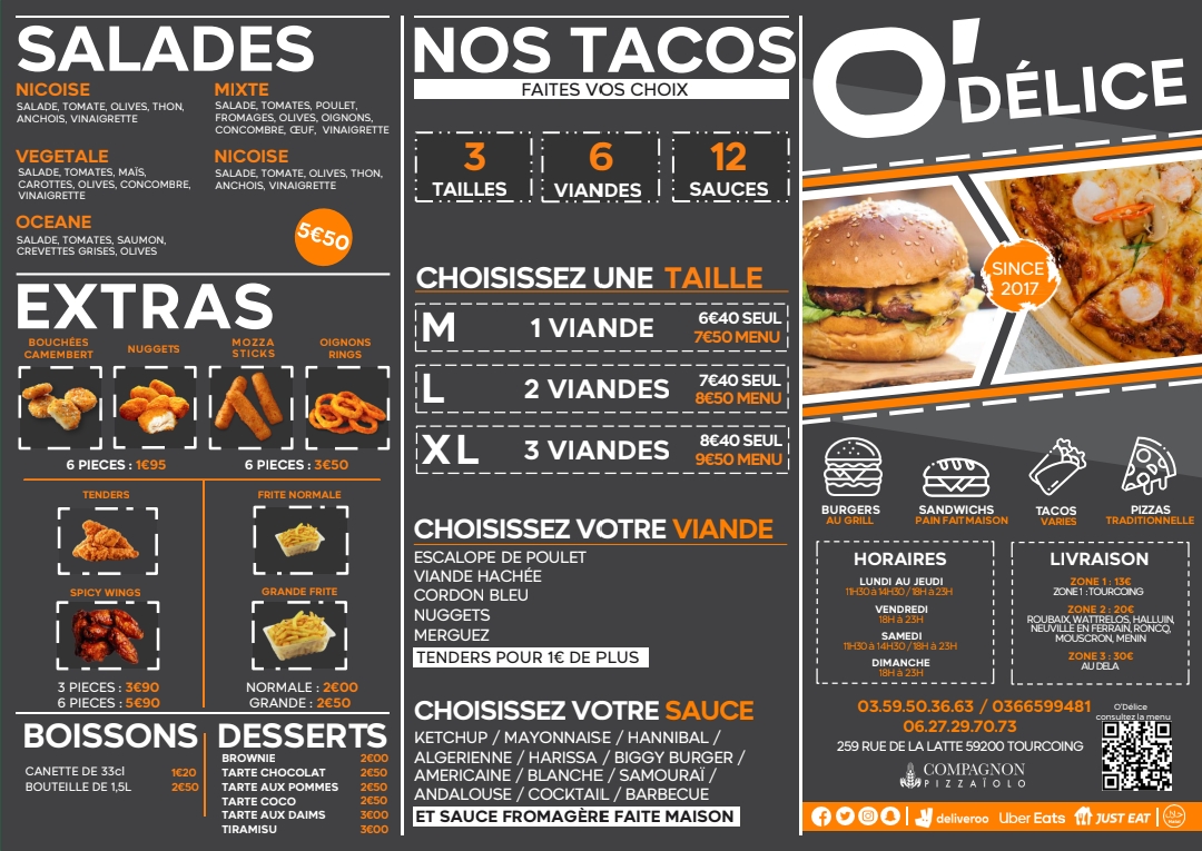 Menu O' Délice-2