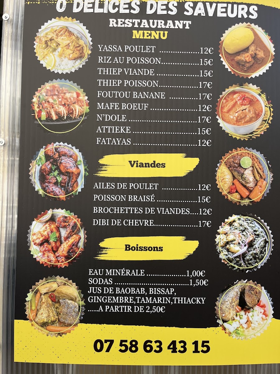 Menu Ô Délices Des Saveurs-3