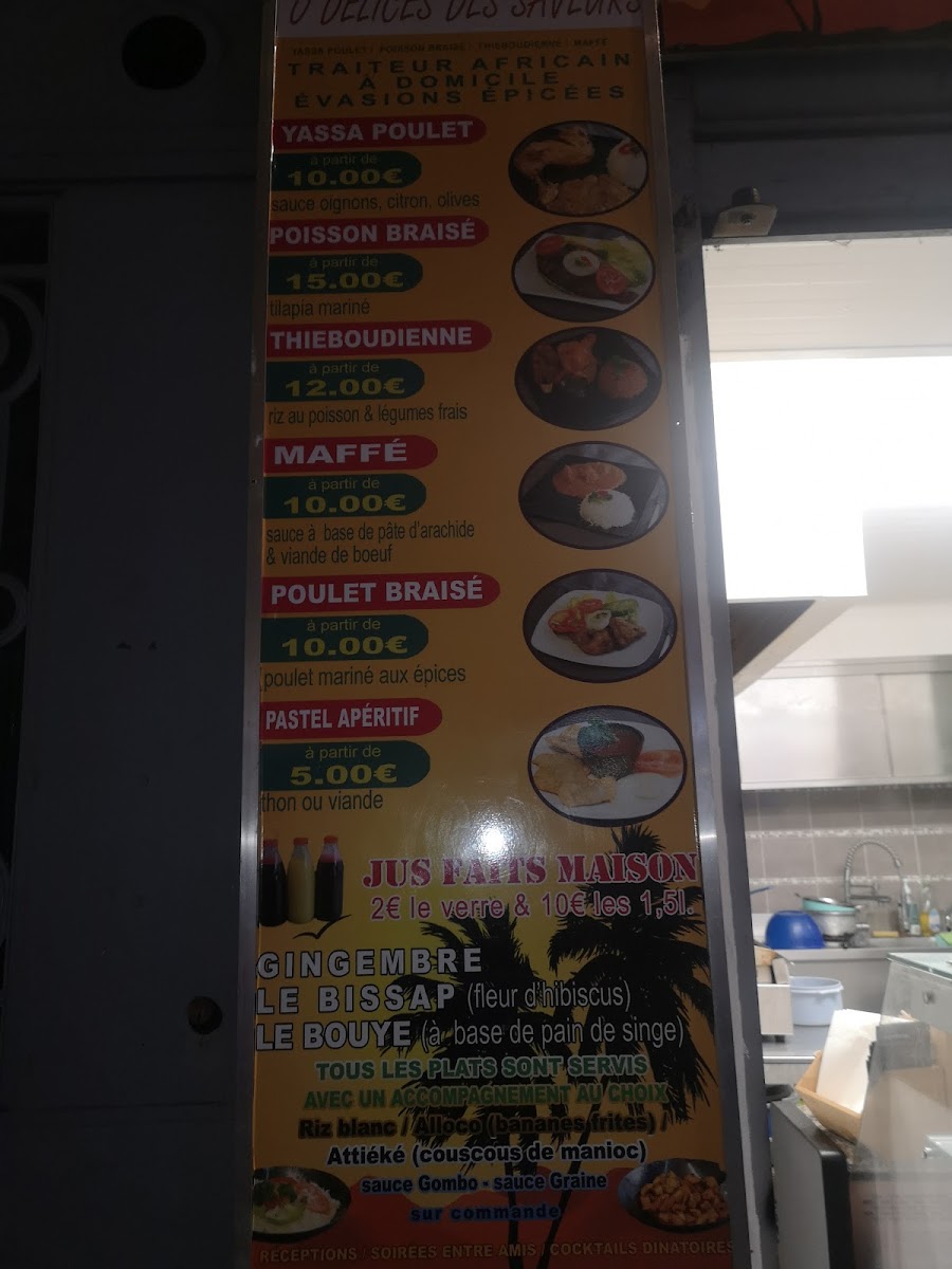 Menu Ô Délices Des Saveurs-8