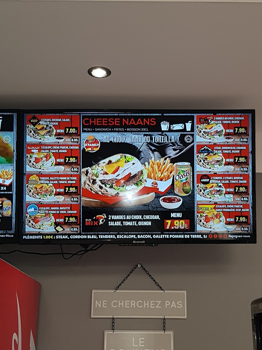 Menu O Family H-1