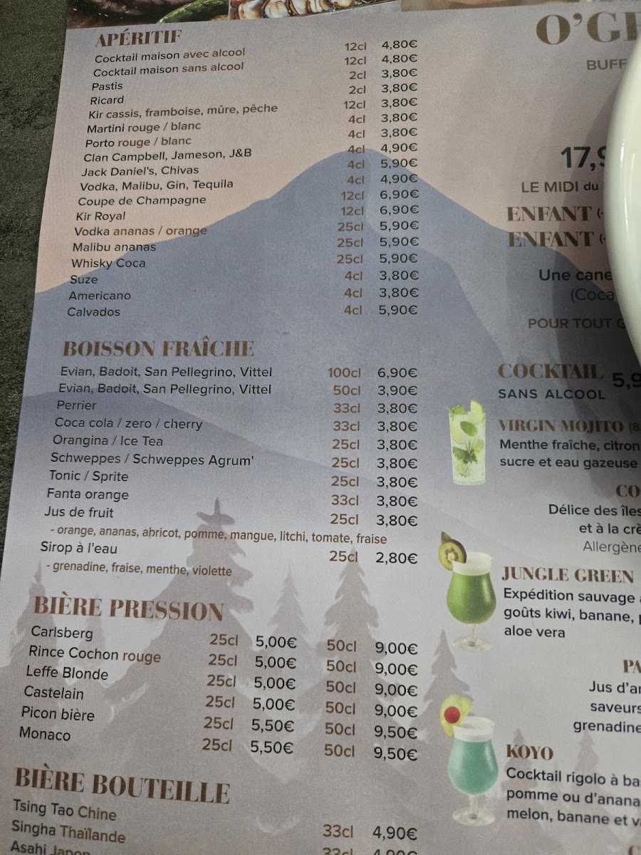 Menu Ô Grand Buffet-4