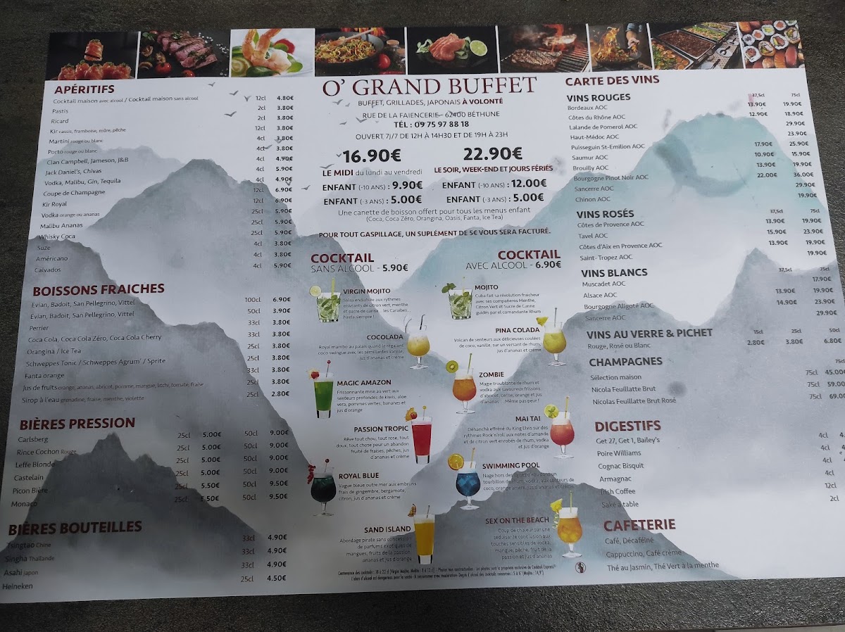 Menu Ô Grand Buffet-7