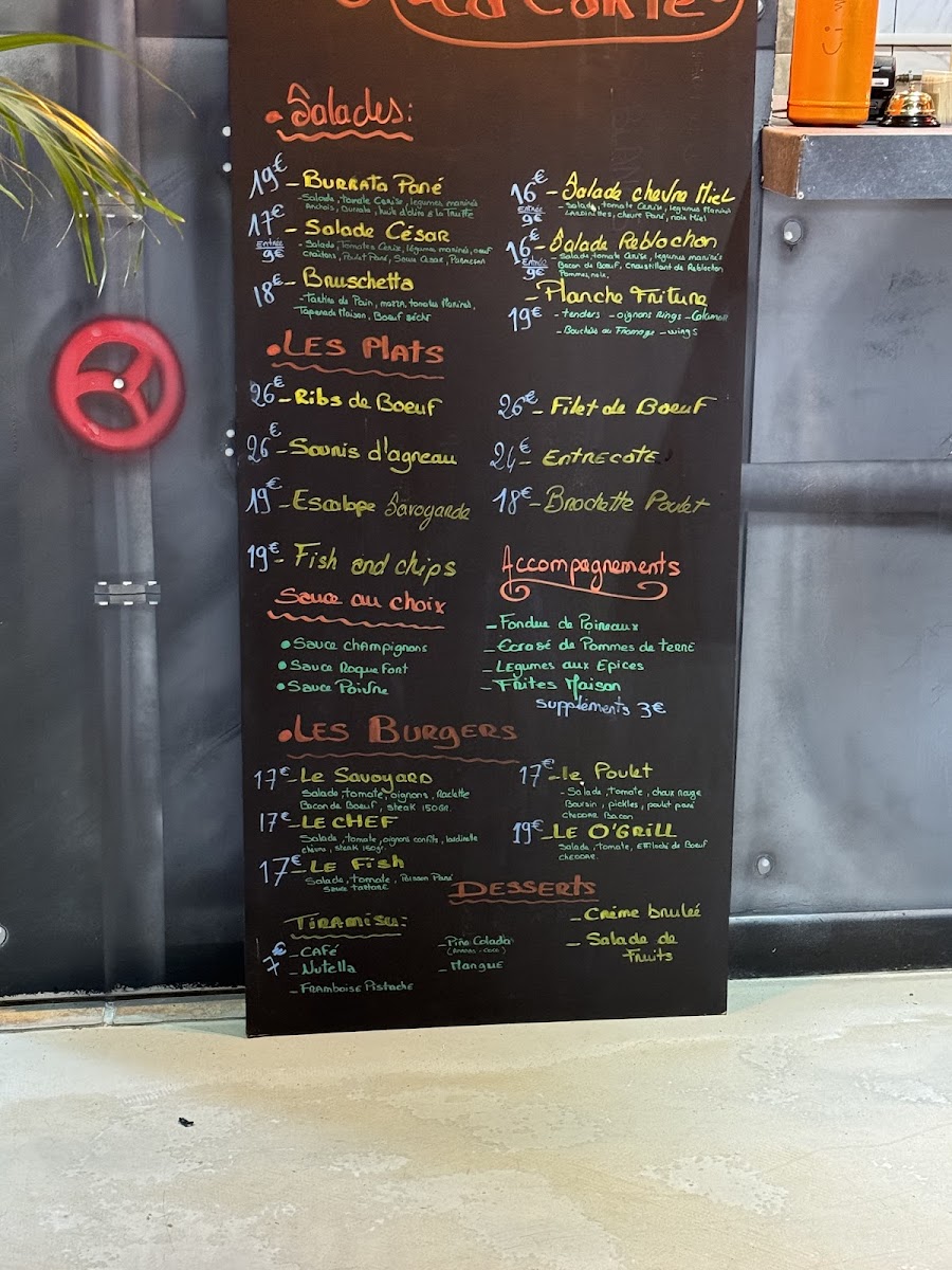 Menu O Grill 74-1