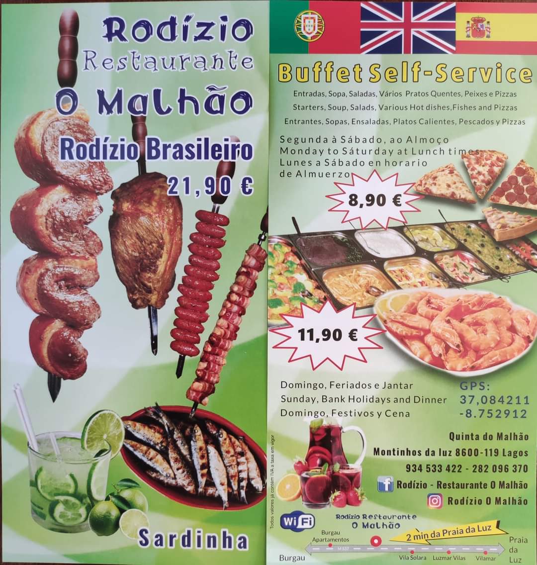 Menu O Malhão-1