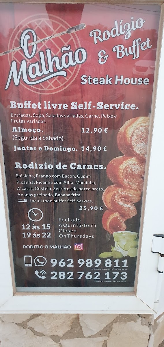 Menu O Malhão-2