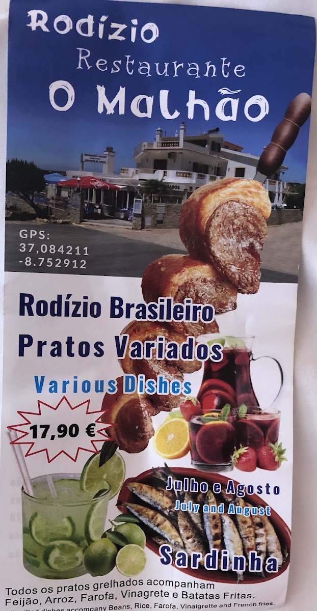 Menu O Malhão-5