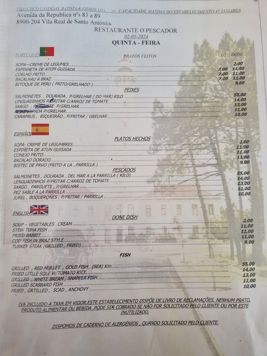 Menu O Pescador-2