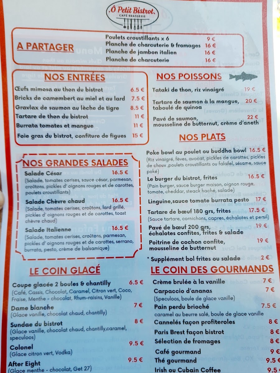 Menu O Petit Bistrot Cadaujac-3