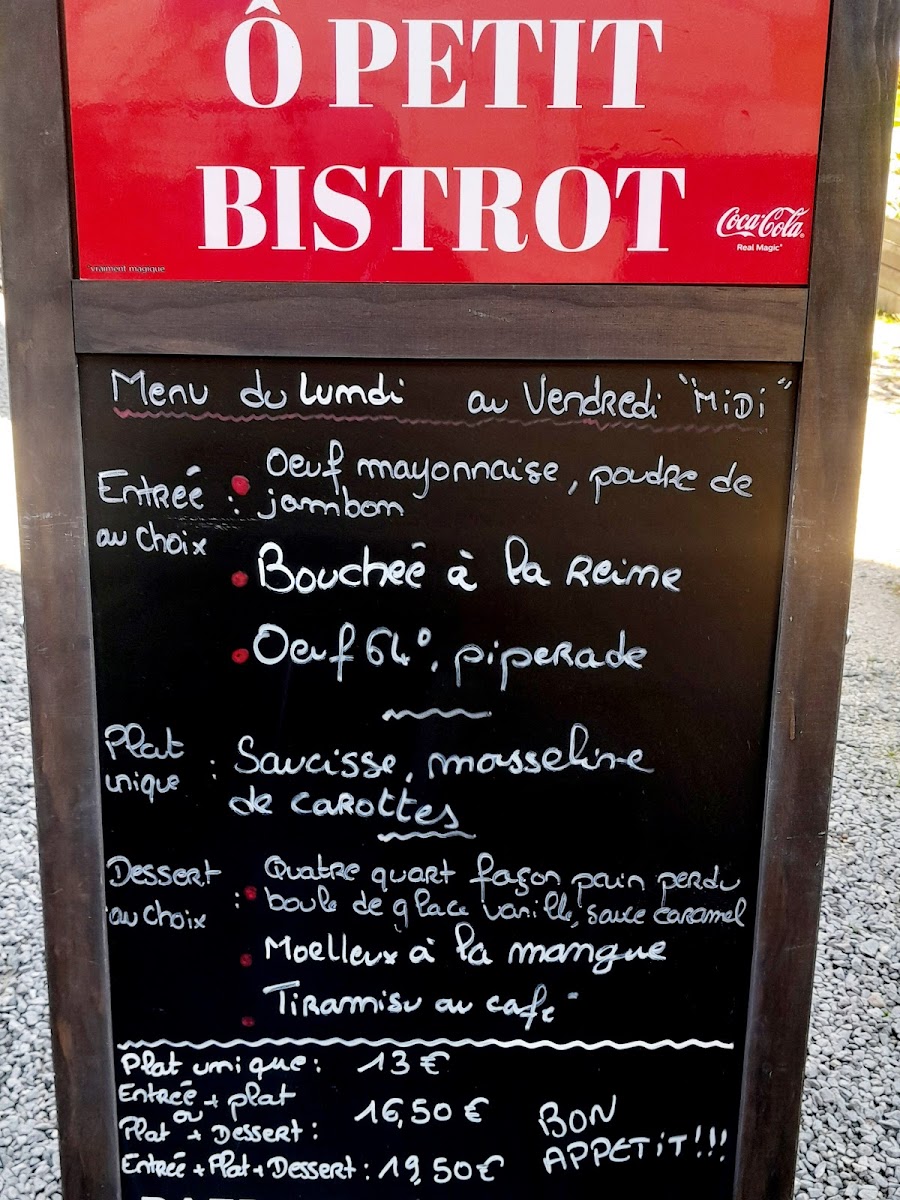 Menu O Petit Bistrot Cadaujac-4