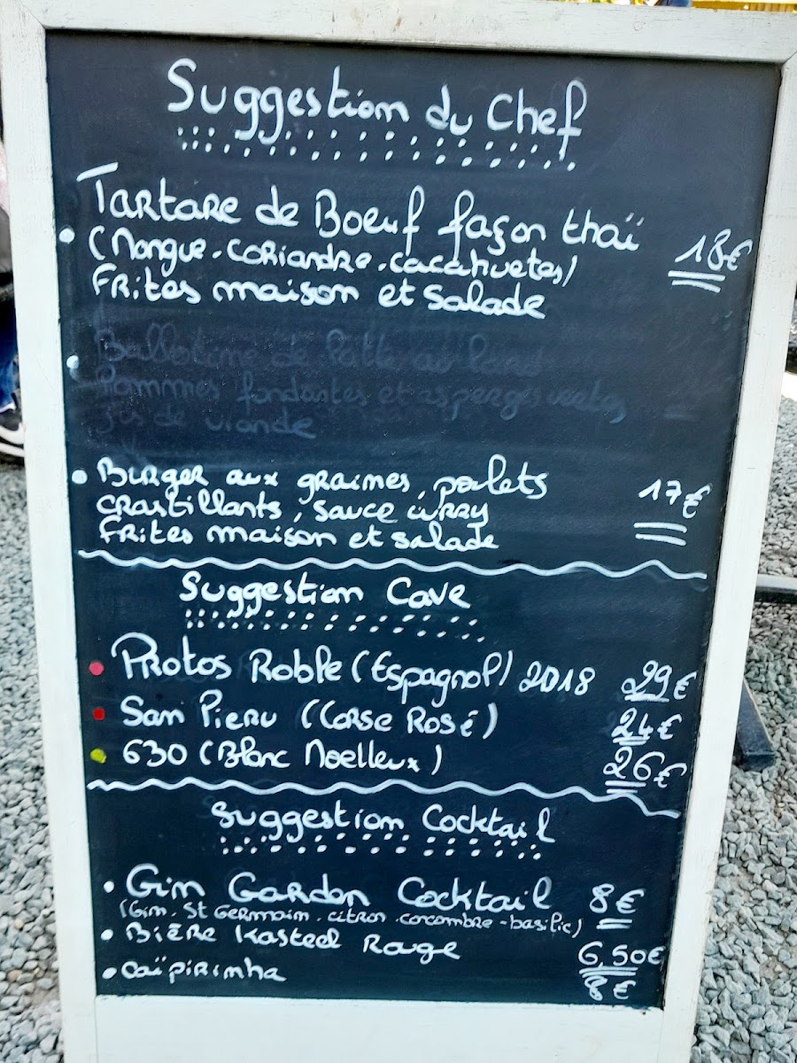 Menu O Petit Bistrot Cadaujac-5