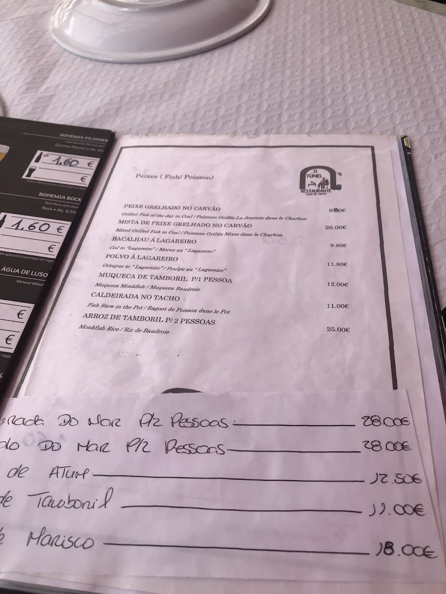 Menu O Túnel-3