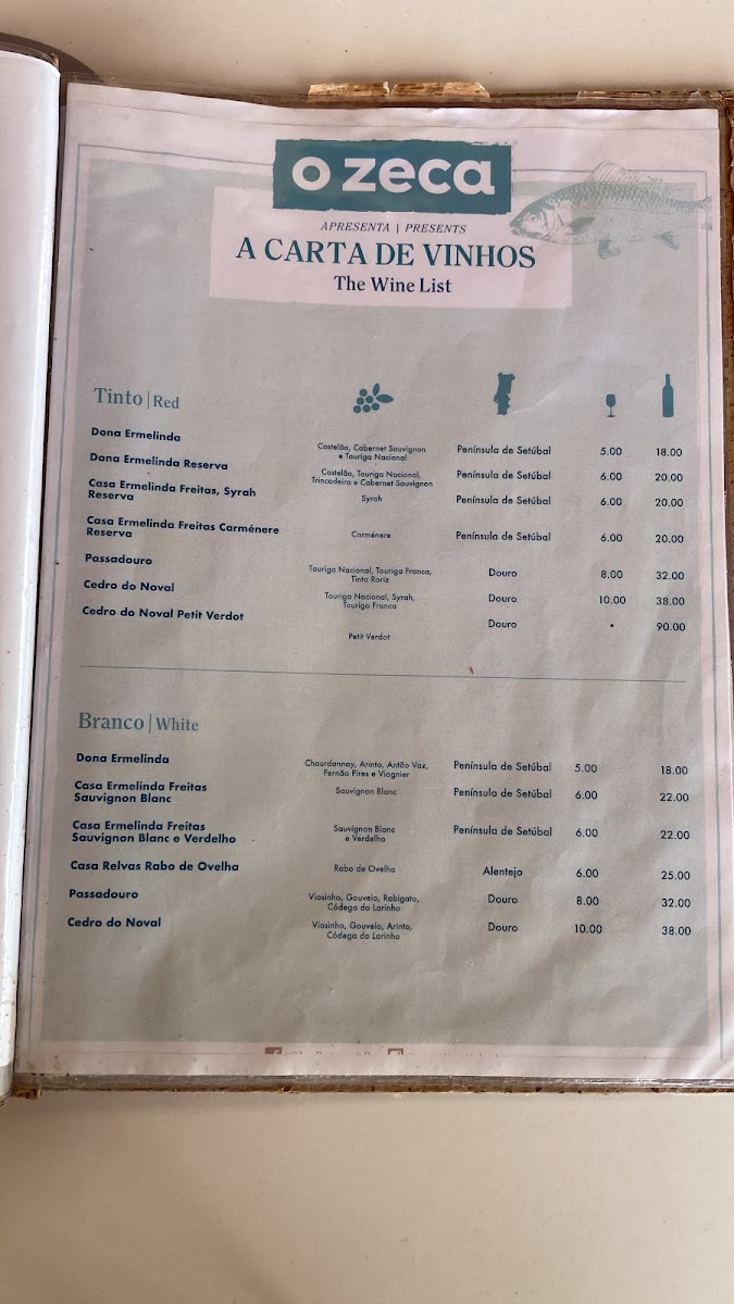 Menu O Zeca-5