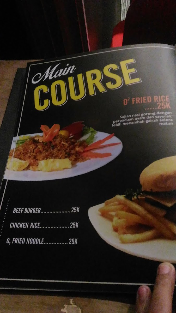 Menu O2 Cafe & Sport Bar-2