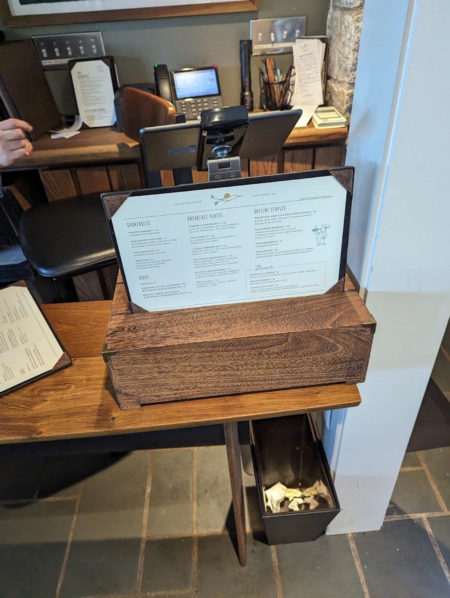 Menu Oak Steakhouse-4