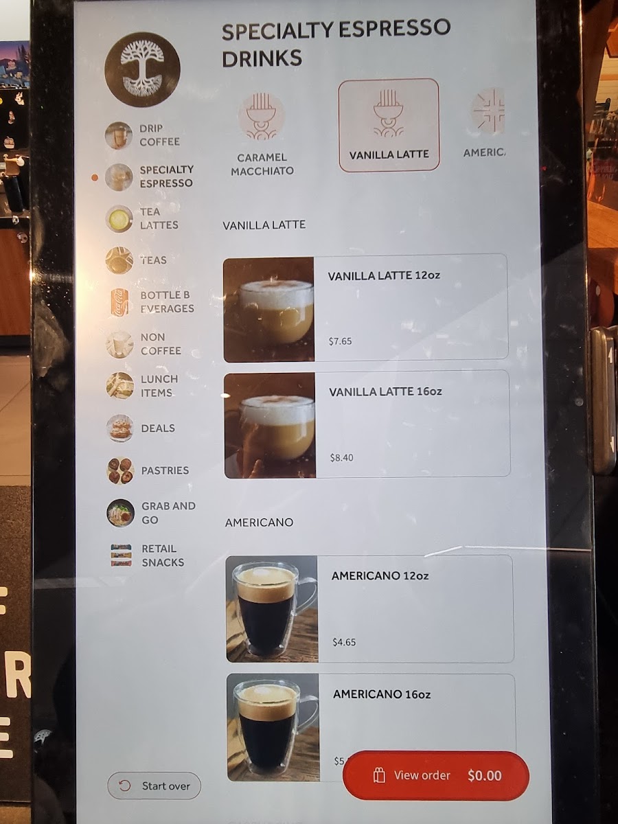 Menu Oaklandish Coffee Collective-1