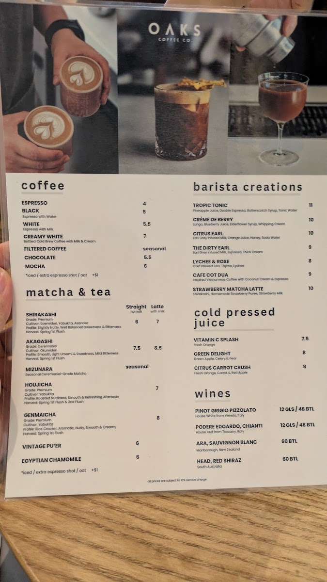 Menu Oaks Coffee Co.-2
