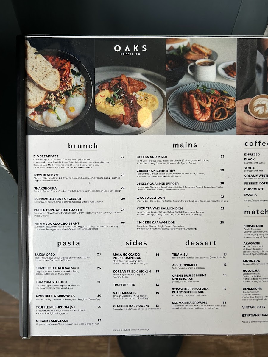 Menu Oaks Coffee Co.-5