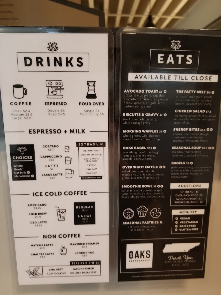 Menu Oaks Coffee House-10
