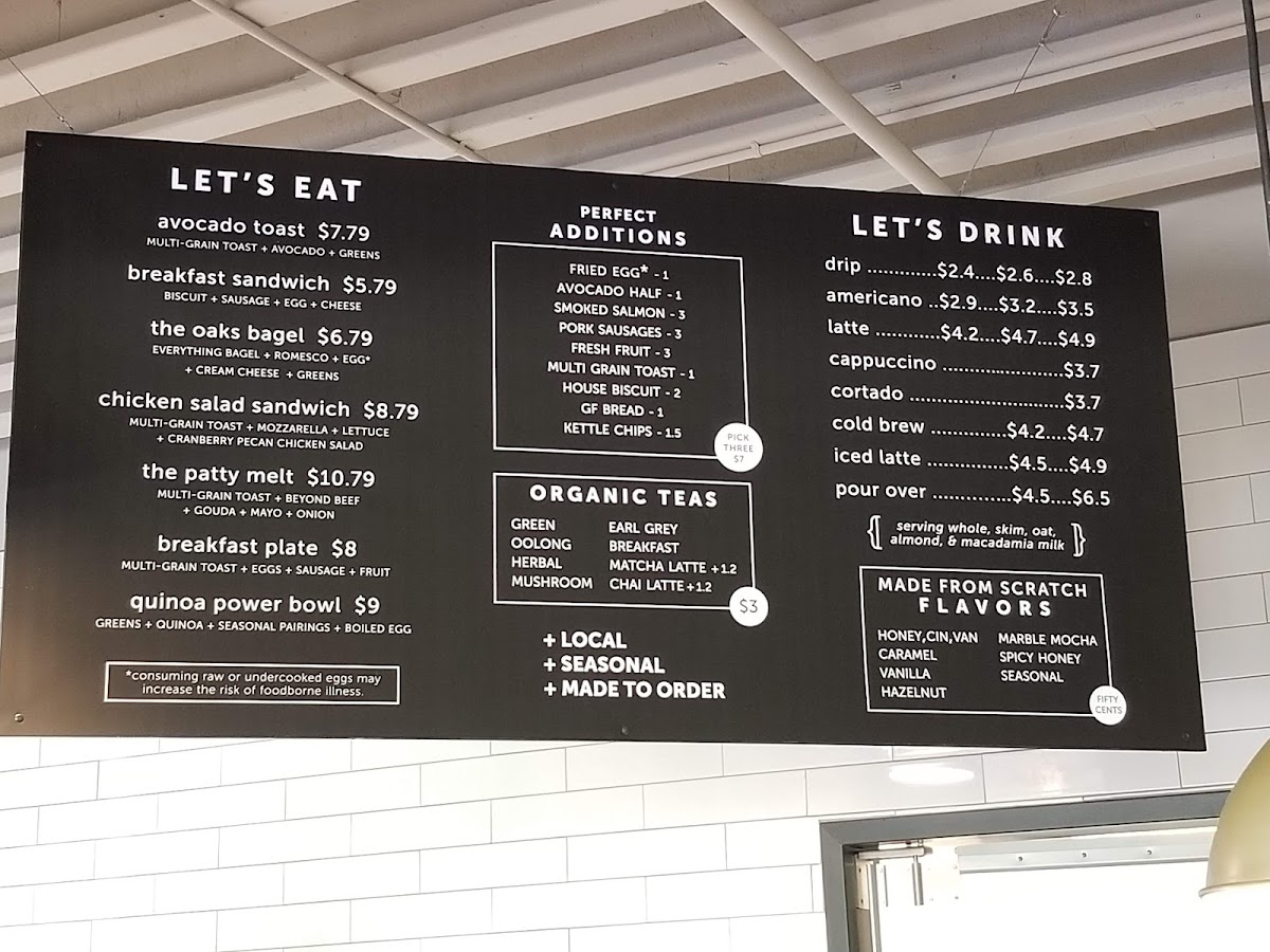 Menu Oaks Coffee House-3