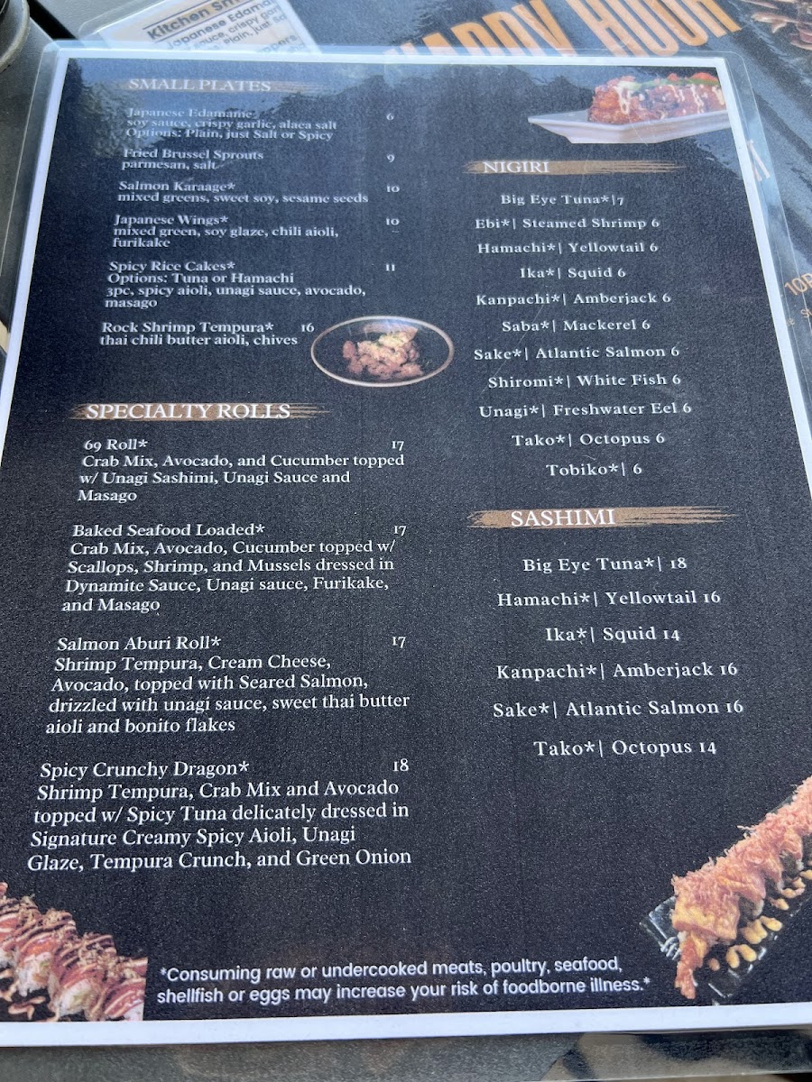 Menu Oao Sushi Go-4