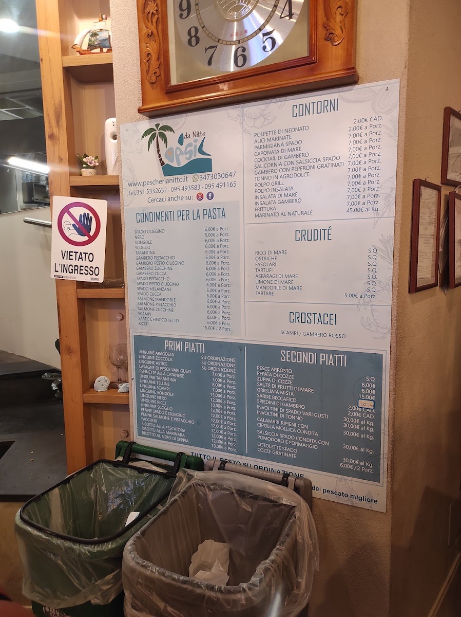 Menu Oasis Frutti Di Mare Da Nitto-8
