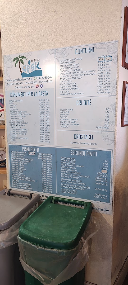 Menu Oasis Frutti Di Mare Da Nitto-9