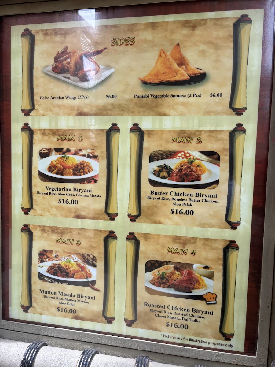 Menu Oasis Spice Café-3