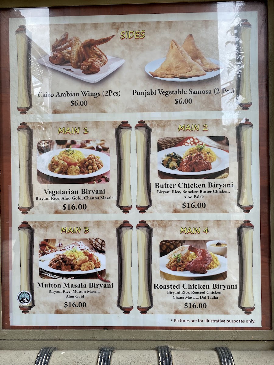 Menu Oasis Spice Café-4