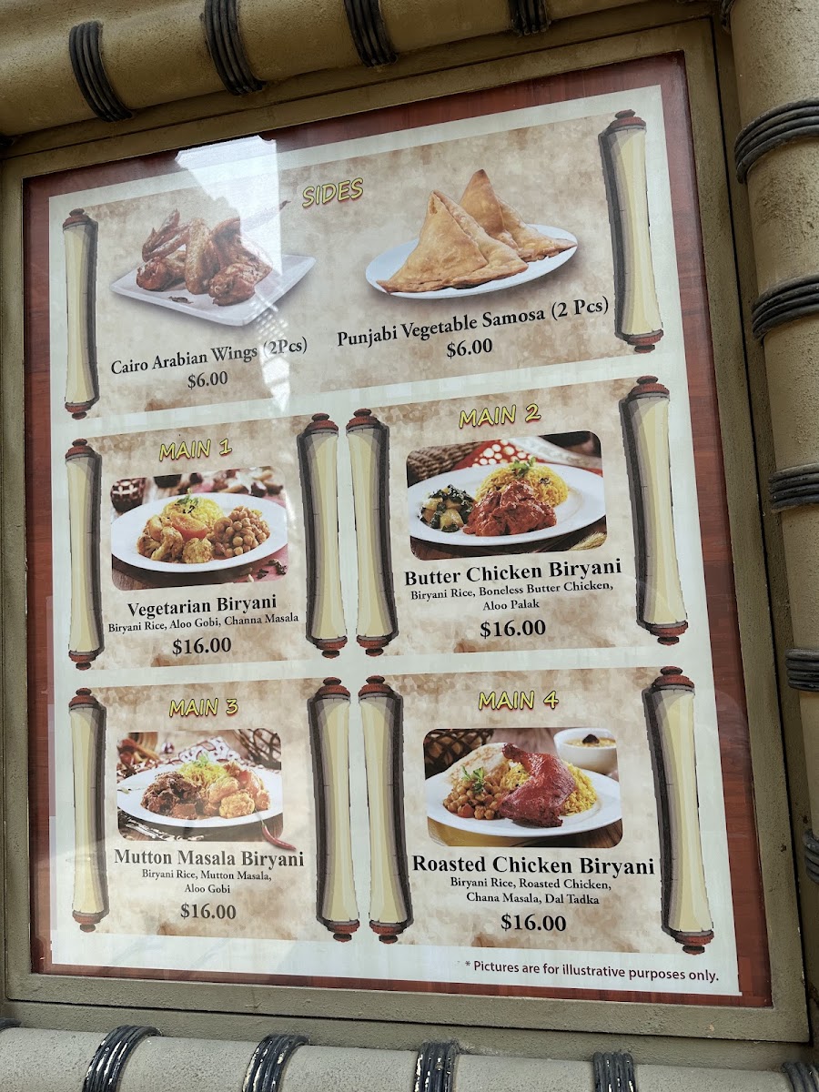 Menu Oasis Spice Café-7
