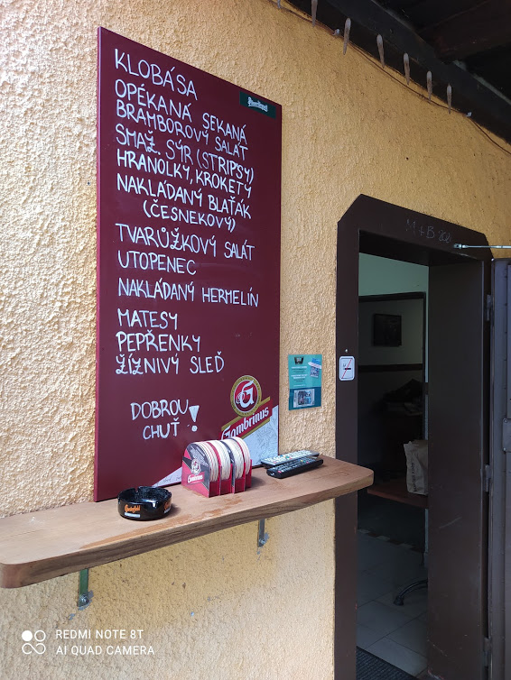 Menu Občerstvení U Hřiště (Beer Garden U Hřiště)-5