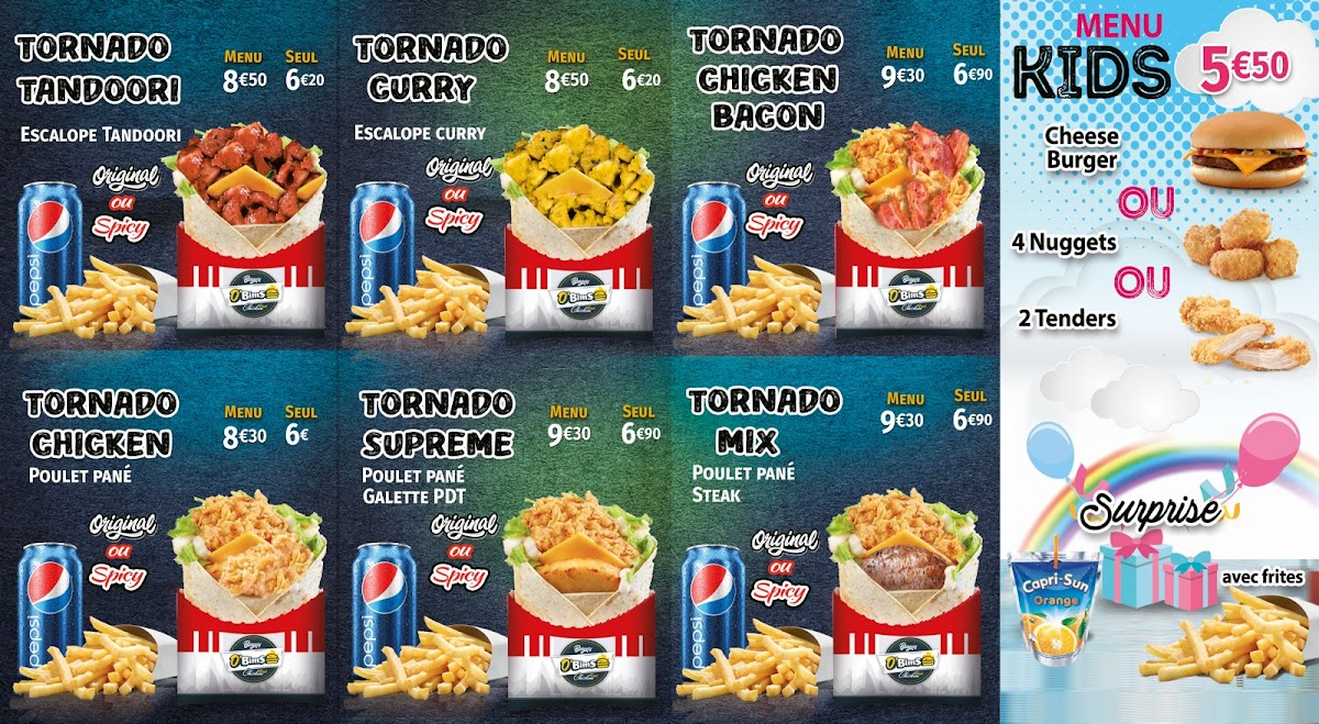 Menu O'bims Persan-1