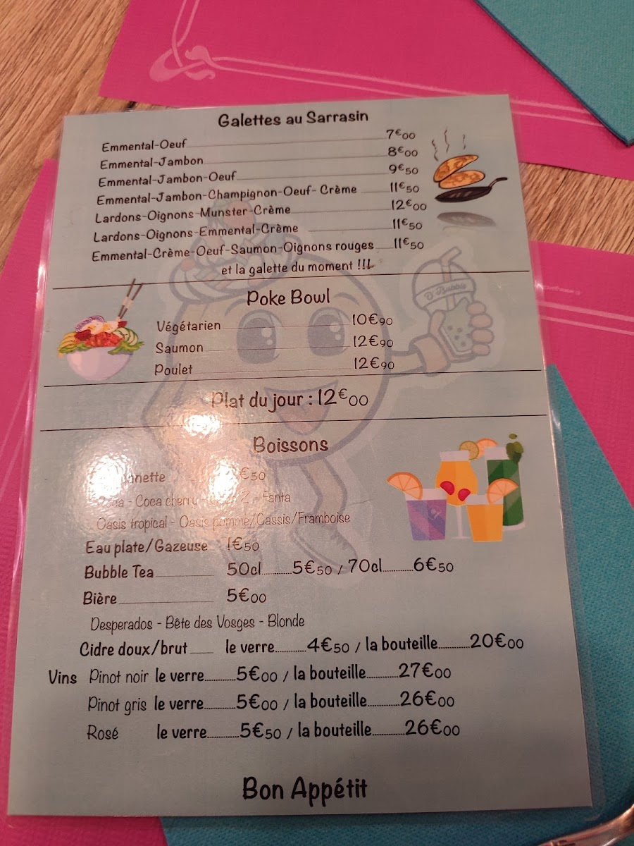 Menu O'bubble-6