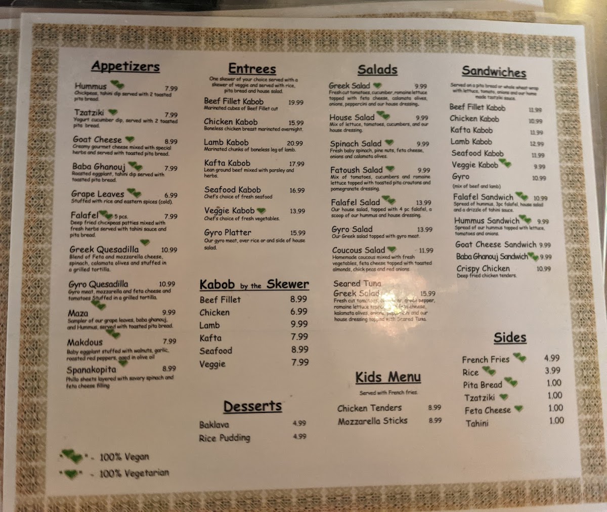Menu Oc Kabob And Grill-5