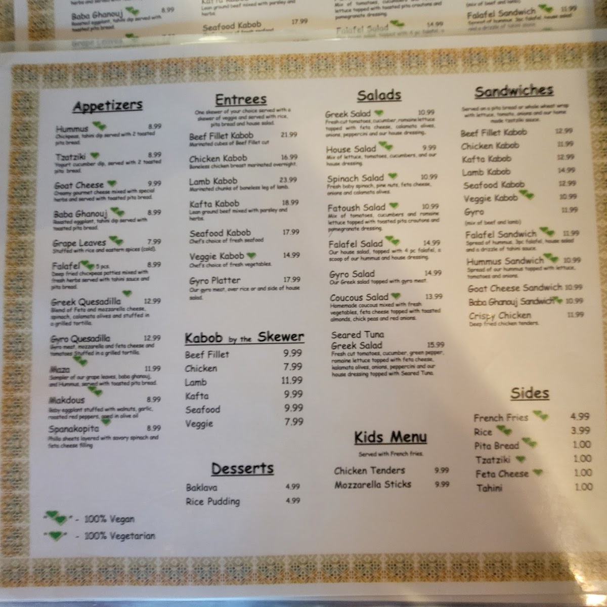 Menu Oc Kabob And Grill-7