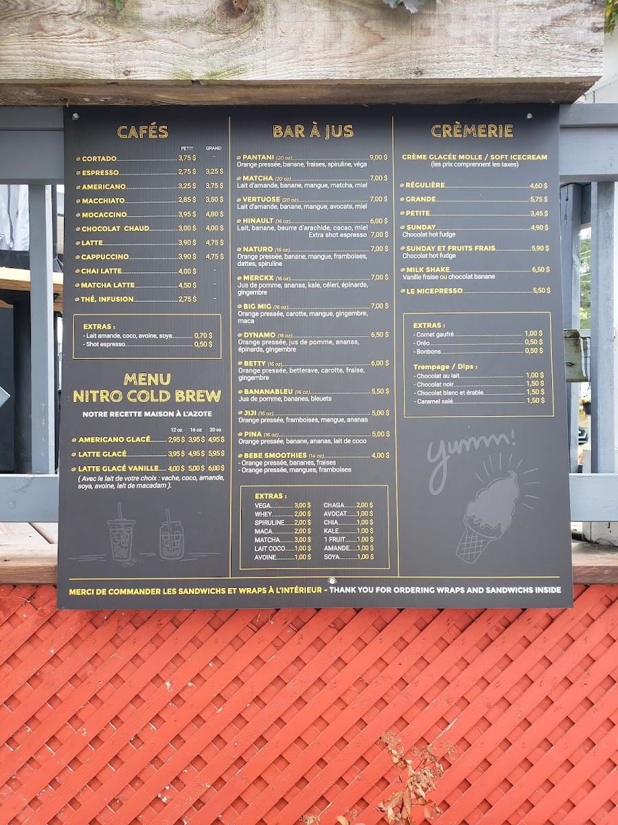 Menu Ocafé - Vieux Tremblant-3