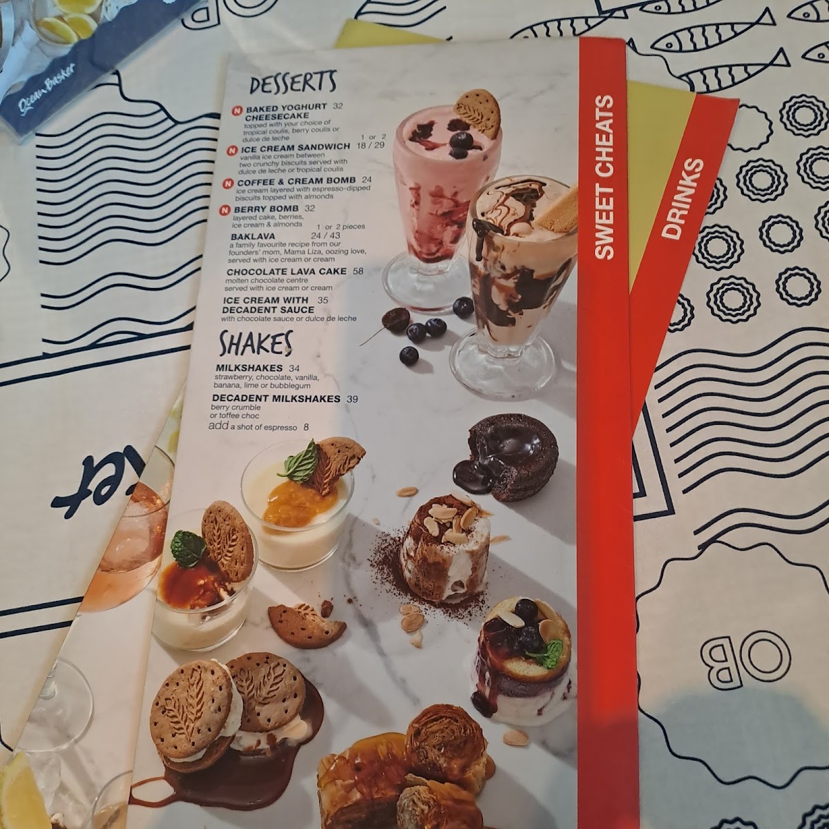 Menu Ocean Basket Bethlehem-5