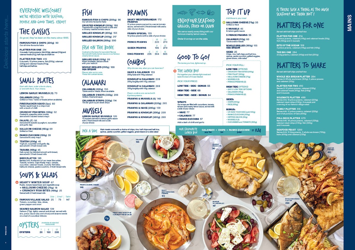 Menu Ocean Basket Mall@carnival-2