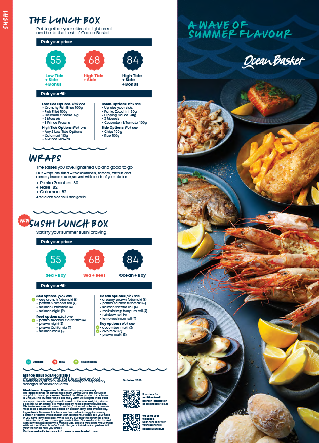 Menu Ocean Basket Ushaka Island-6