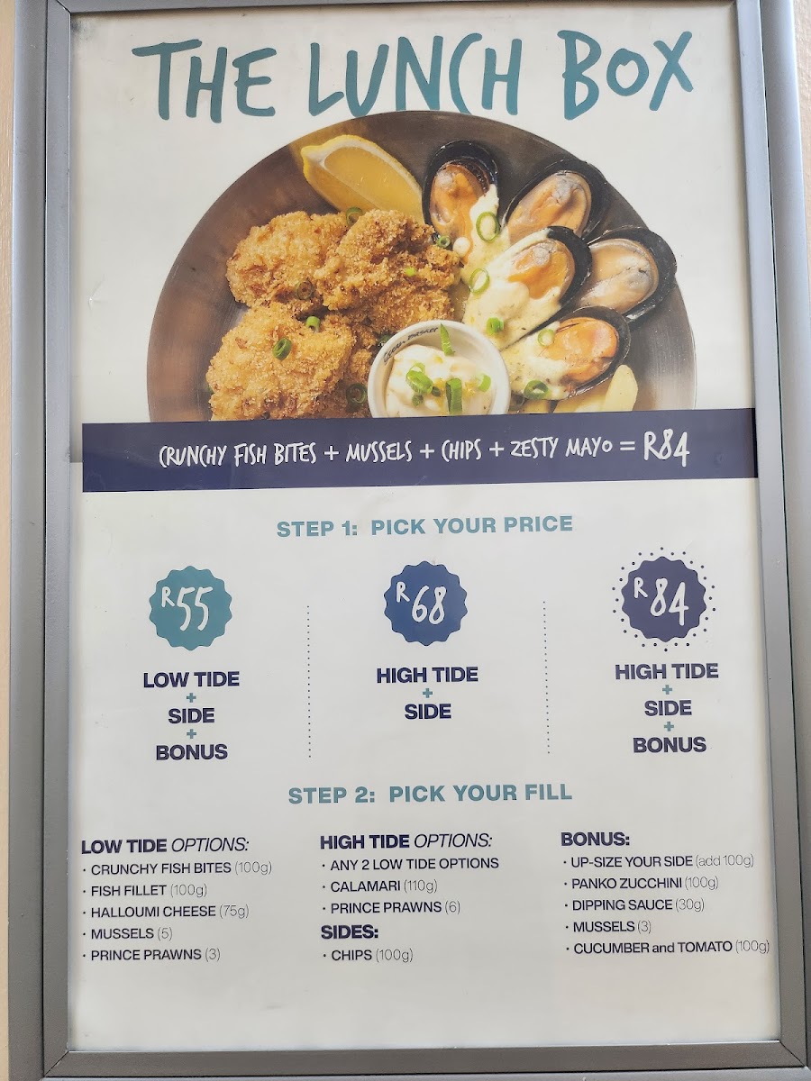 Menu Ocean Basket Ushaka Island-7