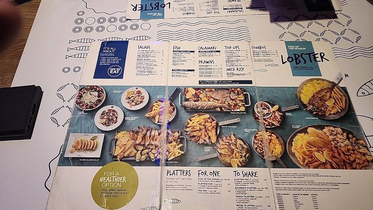Menu Ocean Basket-1