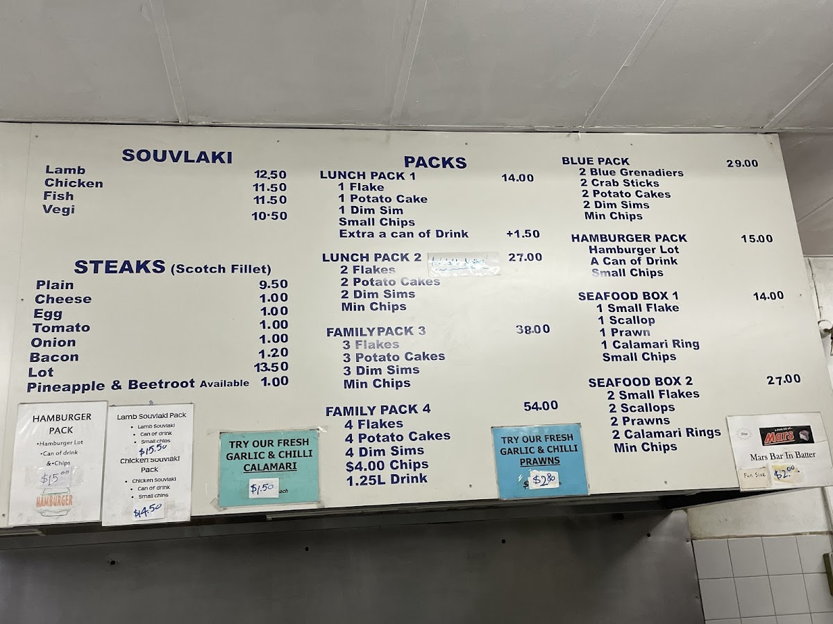 Menu Ocean Blue Fish & Chips-1
