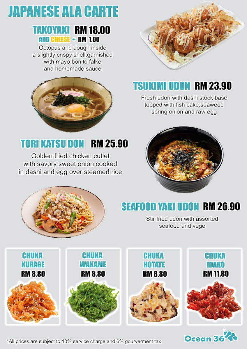 Menu Ocean36 Restaurant-4