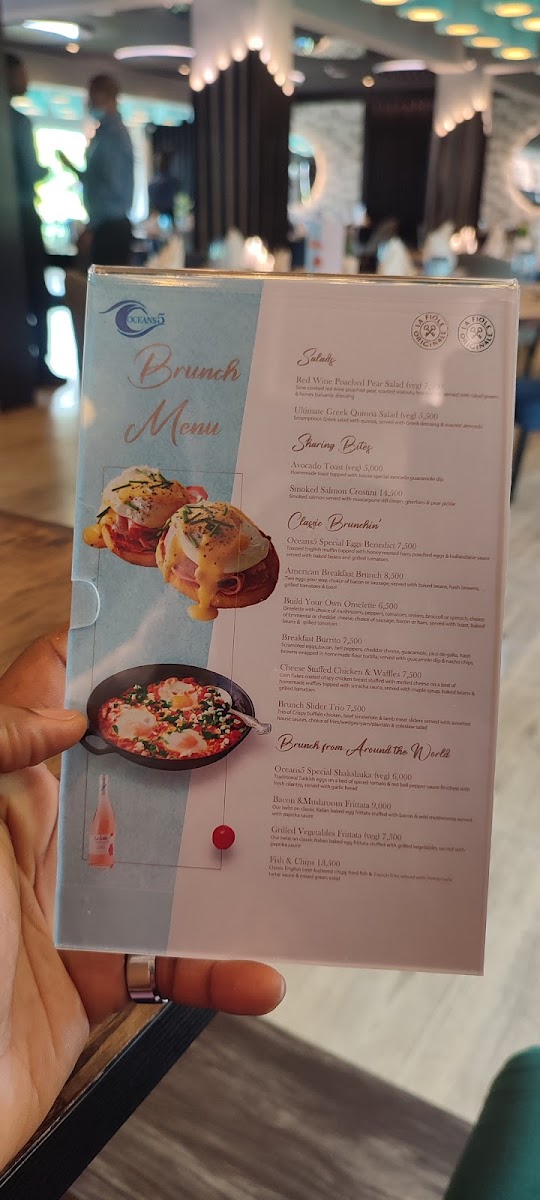 Menu Oceans5-2