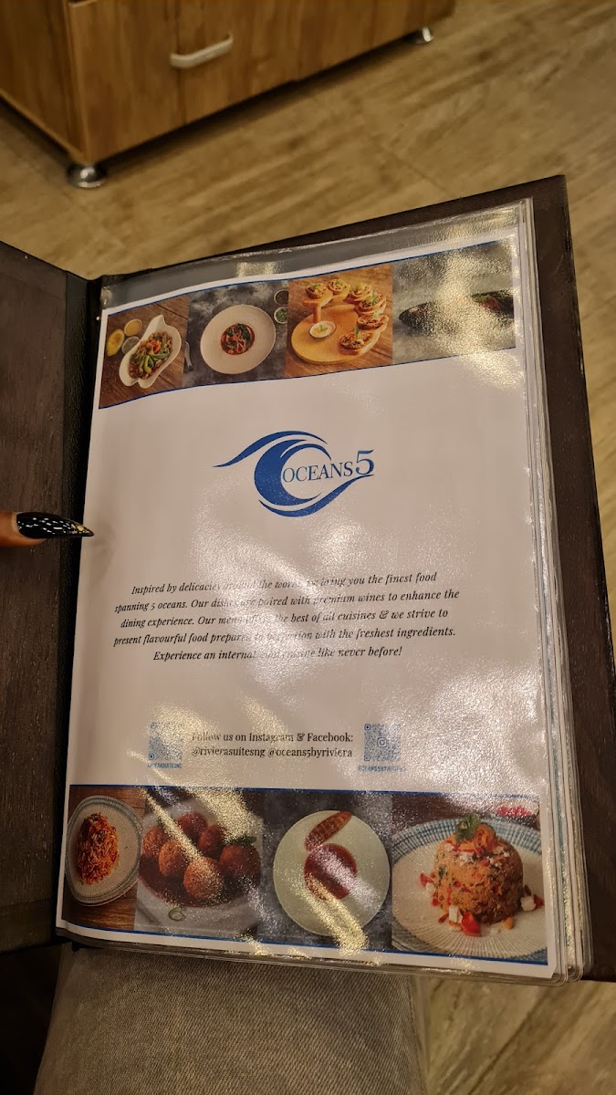 Menu Oceans5-3