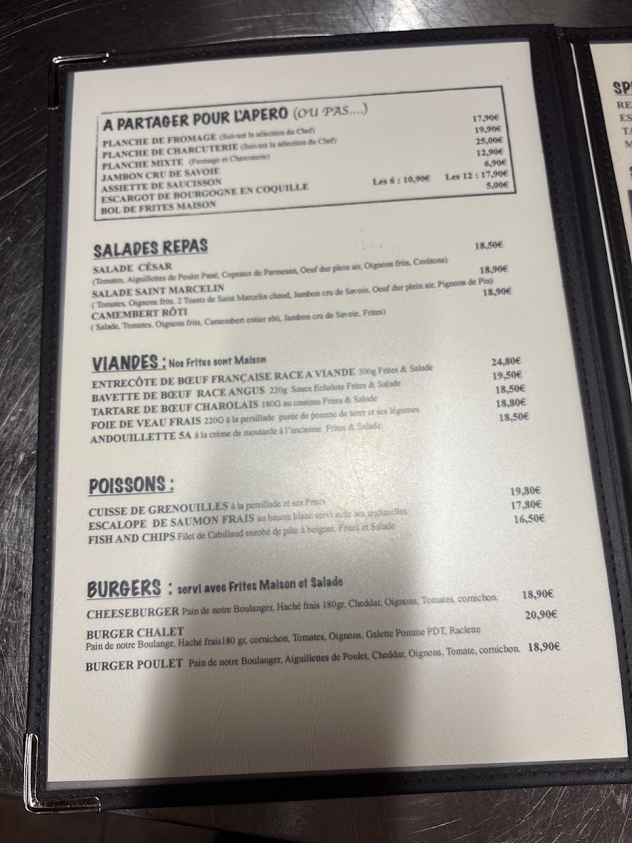 Menu O'chalet-2