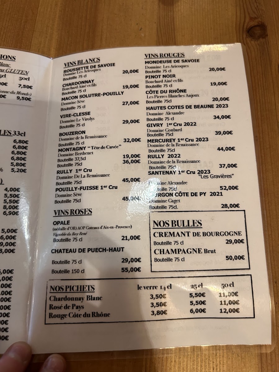 Menu O'chalet-3