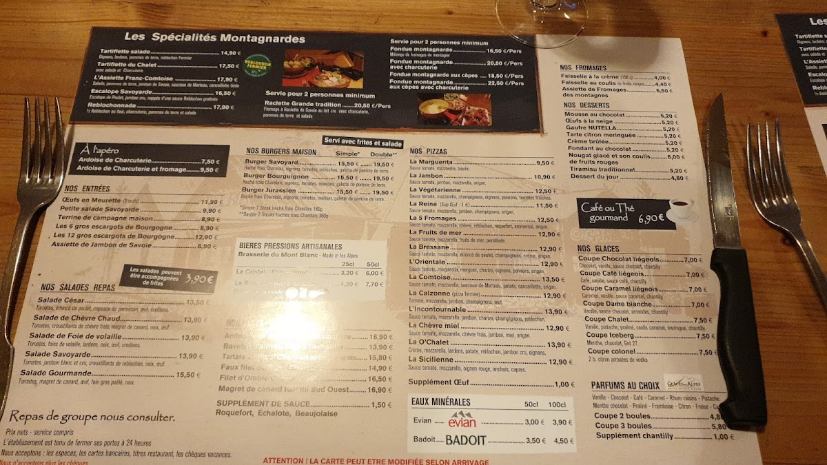Menu O'chalet-9